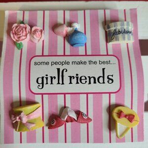Girlfriends Fashion Thumb Tack Push Pins